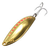 LYA011 Esca per la pesca con cucchiaio in metallo Girino Girino di pesca Filo Ruvido